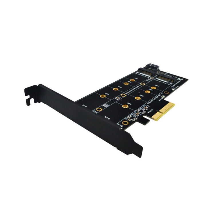 M.2 PCIe SSD Adapter Card PCIE 4x to M.2 Key M B Dual Interface Card - free shipping - PMC Jewellery - Order now!
