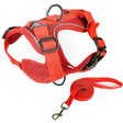 Pet Vest Harness + Traction Rope Set Reflective Breathable Dog Cat Harness, Size: XL(Red) - free shipping - PMC TechLife - Order now!