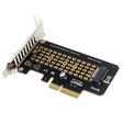 5pcs NVME Transfer Card M.2 To PCIE3.0/4.0 Full Speed X4 Expansion Card, Style: Half Height - Card Adapter by PMC TechLife | Online Shopping South Africa | PMC TechLife | Buy Now Pay Later Mobicred