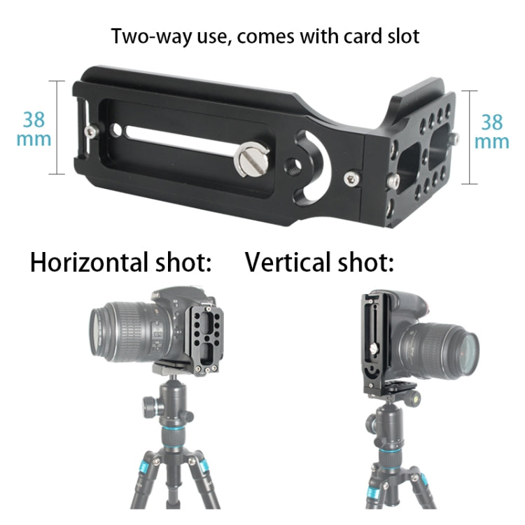 BEXIN  L130-50 Camera Quick Release Plate L-shaped Vertical Board - free shipping - PMC Jewellery - Order now!