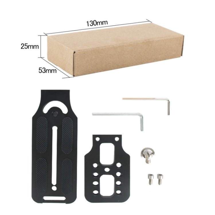 BEXIN  L130-50 Camera Quick Release Plate L-shaped Vertical Board - free shipping - PMC Jewellery - Order now!