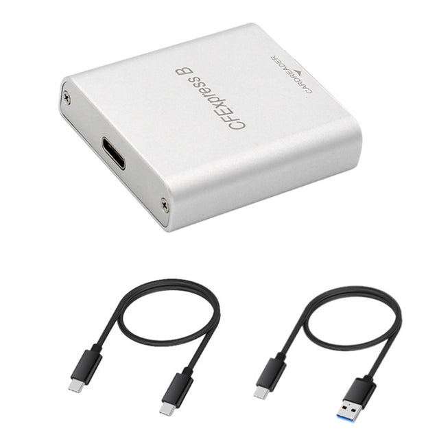 10G High Speed USB3.2 Z6/Z7 1DX3 Wiring CFEXPRESS Card Reader With Double Line