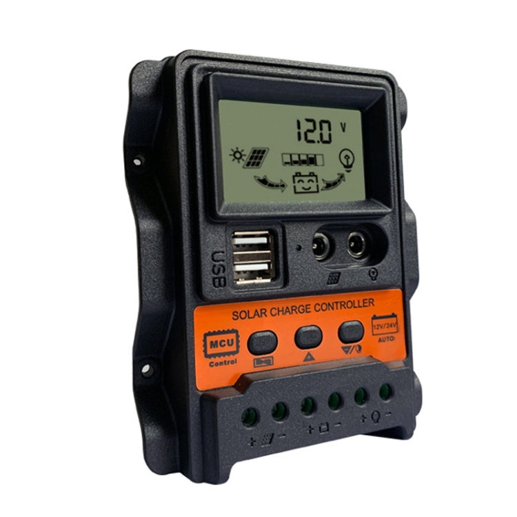 Dual DC Current 12V/24V Solar Controller LCD PWM Photovoltaic Power Generation Controller(20A) - Others by PMC TechLife | Online Shopping South Africa | PMC TechLife | Buy Now Pay Later Mobicred