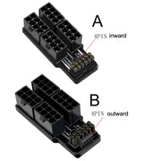 B Model ATX3.0 12VHPWR 12+4P 600W 180 Degree Power Steering Connector