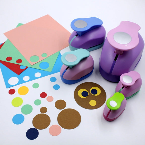 Round Embosser Kids Hand Tools, Color Random Delivery, Style: 8810 25mm