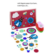 Round Embosser Kids Hand Tools, Color Random Delivery, Style: 8810 25mm