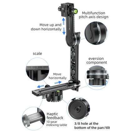 BEXIN  GH-720A Tripod Head  720 Degree Rotating Panorama Head - free shipping - PMC Jewellery - Order now!