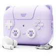 For AirPods 3 Earphone Silicone Protective Case Cat Claw Cover(Light Purple) - For AirPods 3 by PMC Jewellery | Online Shopping South Africa | PMC Jewellery | Buy Now Pay Later Mobicred