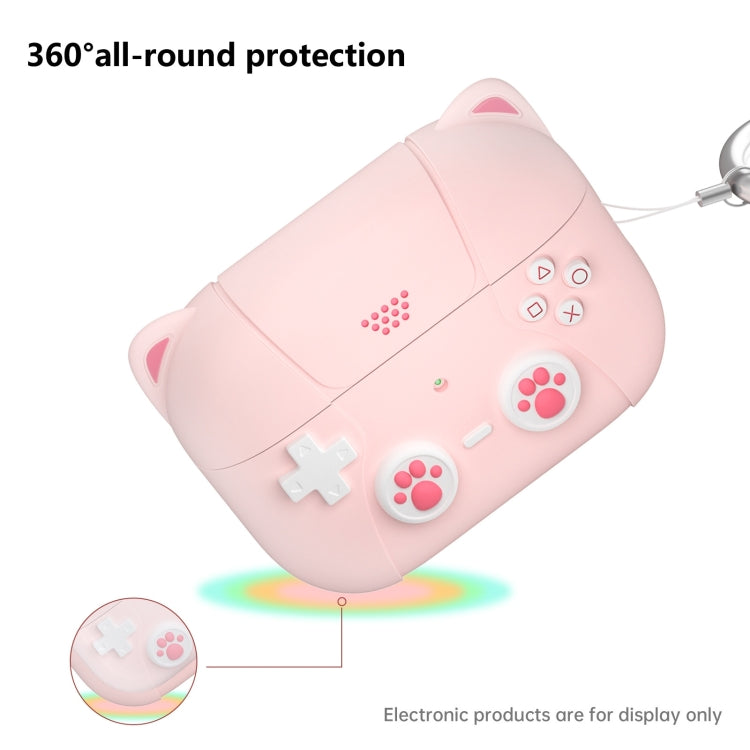 For AirPods 3 Earphone Silicone Protective Case Cat Claw Cover(Light Pink) - For AirPods 3 by PMC Jewellery | Online Shopping South Africa | PMC Jewellery | Buy Now Pay Later Mobicred