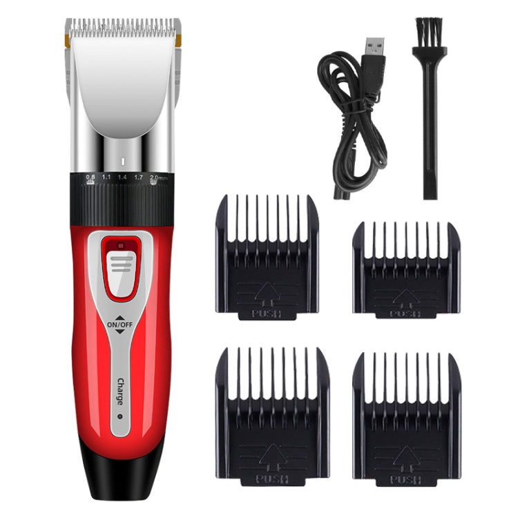 Puppy Shaver Pet Electric Shaver Cat Haircutter Set, Color: Red Standard - Electric Clipper by PMC TechLife | Online Shopping South Africa | PMC TechLife | Buy Now Pay Later Mobicred