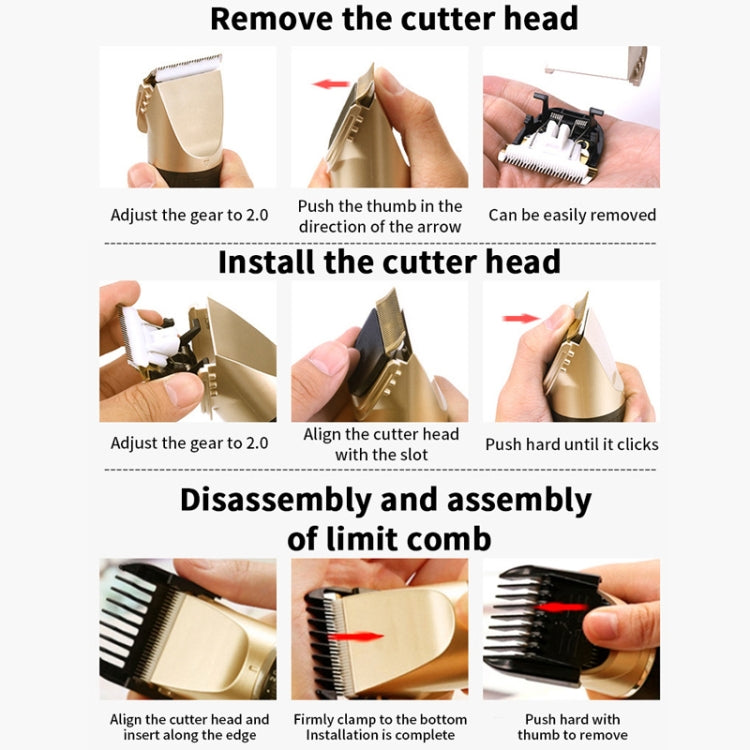 Puppy Shaver Pet Electric Shaver Cat Haircutter Set, Color: Red Standard - Electric Clipper by PMC TechLife | Online Shopping South Africa | PMC TechLife | Buy Now Pay Later Mobicred