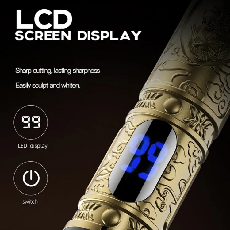 6 In 1 Men Multi-Functional Clipper Metal Body Hair Cutting(Bronze) - Hair Trimmer by PMC TechLife | Online Shopping South Africa | PMC TechLife | Buy Now Pay Later Mobicred