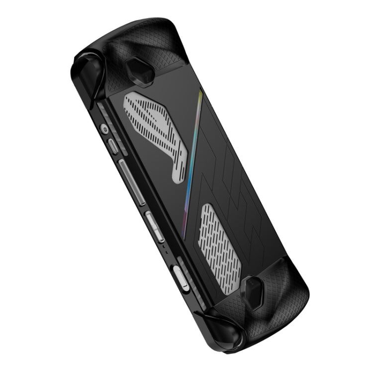 For ASUS ROG Ally Game Console Silicone Protective Cover Spray Oil Case(Black) - free shipping - PMC Jewellery - Order now!