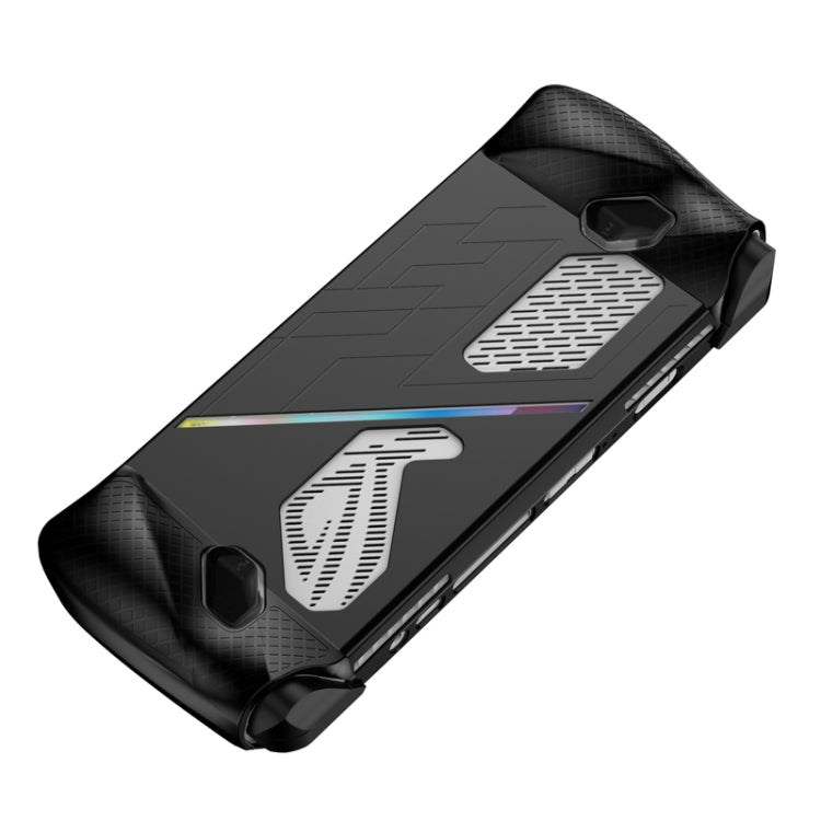 For ASUS ROG Ally Game Console Silicone Protective Cover Spray Oil Case(Black) - free shipping - PMC Jewellery - Order now!