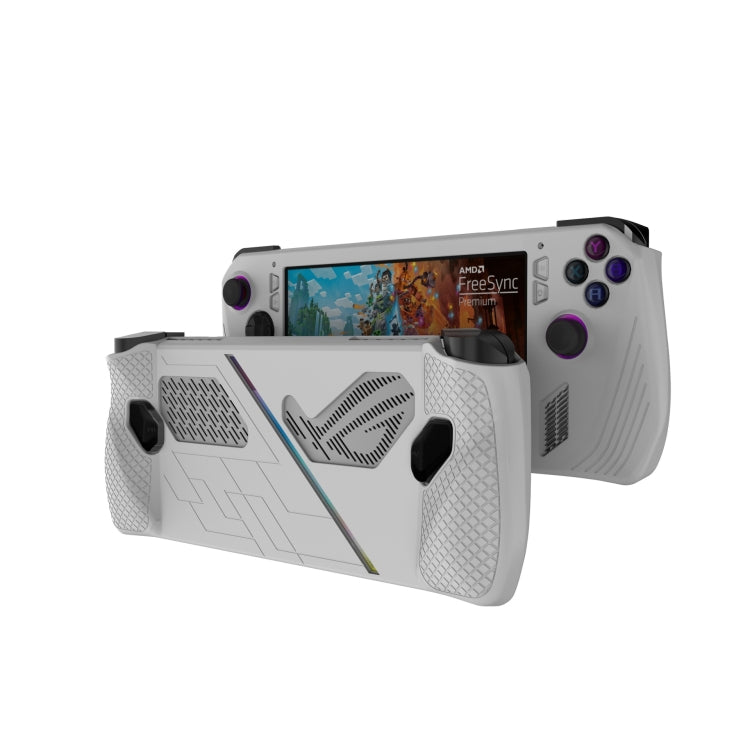 For ASUS ROG Ally Game Console Silicone Protective Cover Spray Oil Case(Black) - free shipping - PMC Jewellery - Order now!