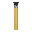 Hollow T-shape Ceramic Cutter Head USB Charging Engraving Electric Hair Clipper, Color: Gold - free shipping - PMC TechLife - Order now!