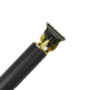 Hollow T-shape Ceramic Cutter Head USB Charging Engraving Electric Hair Clipper, Color: Gold