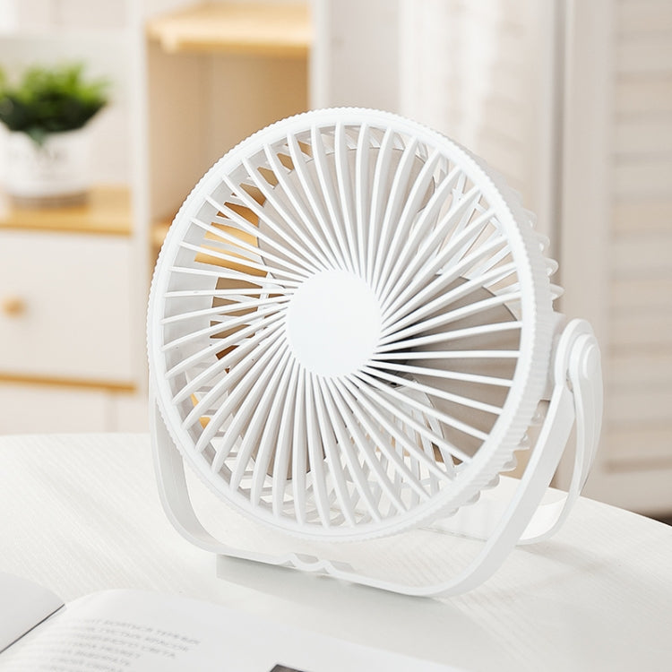 3-in-1 Electric Fan Wall Mounted Desktop Quiet Brushless Turbine Mini Fan, Style: USB Plug(White) - Electric Fans by PMC TechLife | Online Shopping South Africa | PMC TechLife | Buy Now Pay Later Mobicred