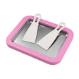 Mini Household Fried Yogurt Machine Children Homemade DIY Fried Ice Tray, Color: Aluminum Alloy Pink 22.5x17.5cm - free shipping - PMC TechLife - Order now!