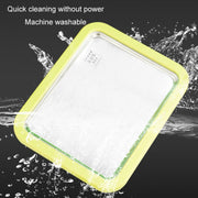 Mini Household Fried Yogurt Machine Children Homemade DIY Fried Ice Tray, Color: Aluminum Alloy White 22.5x17.5cm