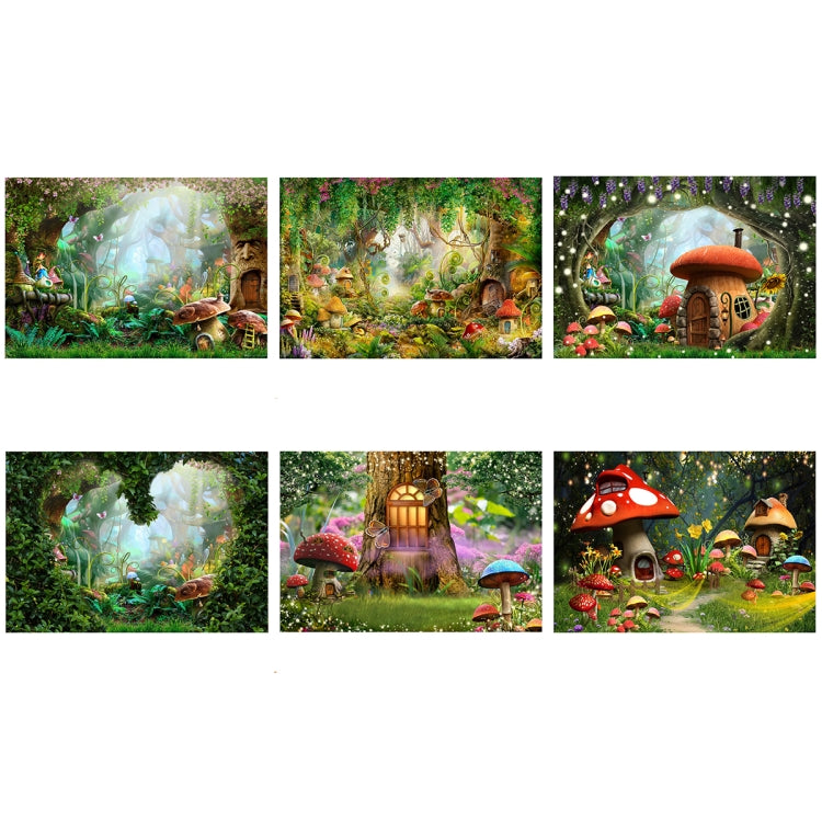 150 X 210cm Fantasy Forest Photography Background Cloth Cartoon Kids Party Decoration Backdrop(5284) - Cartoon by PMC TechLife | Online Shopping South Africa | PMC TechLife | Buy Now Pay Later Mobicred