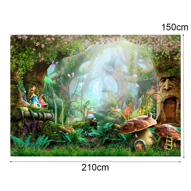 150 X 210cm Fantasy Forest Photography Background Cloth Cartoon Kids Party Decoration Backdrop(5284) - Cartoon by PMC TechLife | Online Shopping South Africa | PMC TechLife | Buy Now Pay Later Mobicred