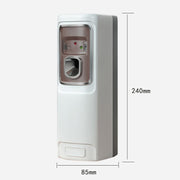 Automatic Light Sensor Spraying Machine Toilet Timed Fragrant Machine(White)