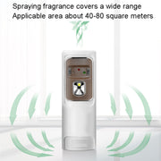 Automatic Light Sensor Spraying Machine Toilet Timed Fragrant Machine(White)
