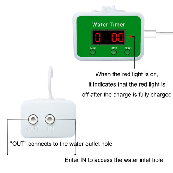 Household Intelligent Drip Irrigation Automatic Watering Timing Machine, Specification: Water 8 Potted Plants