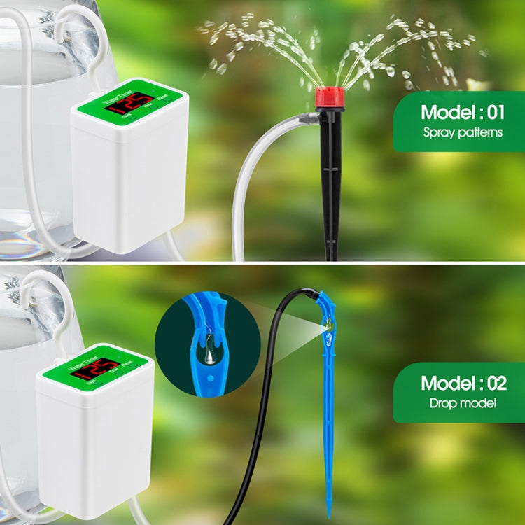 Household Intelligent Drip Irrigation Automatic Watering Timing Machine, Specification: Water 2 Potted Plants - Watering & Irrigation by PMc TechLife | Online Shopping South Africa | PMc TechLife | Buy Now Pay Later Mobicred