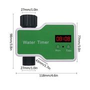 Irrigation System Intelligent Controller Automatic Timed Watering Device, Specification: 10m 10sets Ground Plug Dual-use Suit