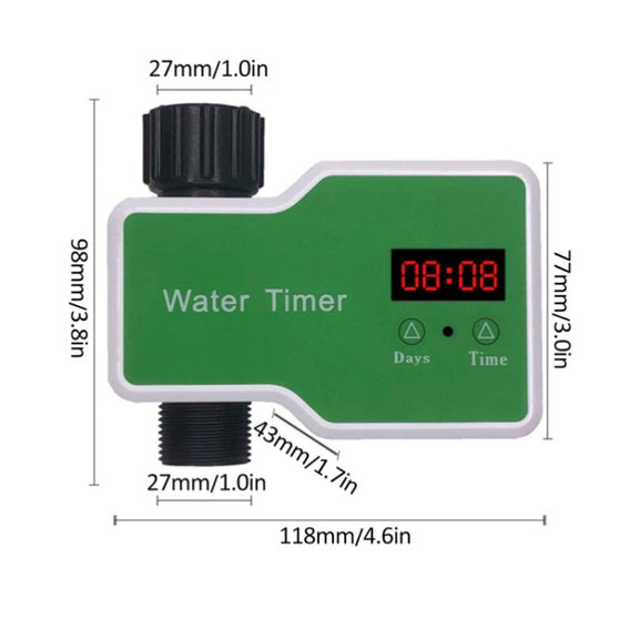Irrigation System Intelligent Controller Automatic Timed Watering Device, Specification: 1 Water Outlet