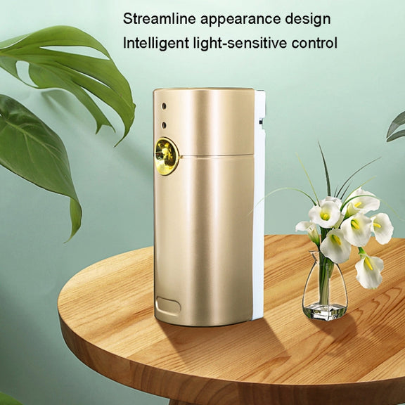 Light Sensitive Automatic Spraying Machine Toilet Fragrance Aromatherapy(White)