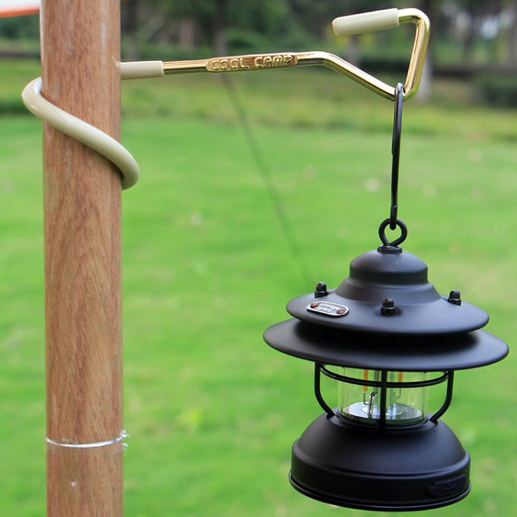 COOL CAMP Outdoor Canopy Pole Hook Portable Camping Light Hanger 33mm Khaki - Tents & Accessories by COOL CAMP | Online Shopping South Africa | PMC TechLife | Buy Now Pay Later Mobicred