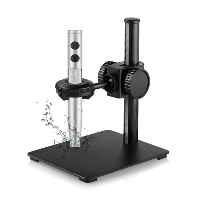 5 Million Digital Electron Microscope Magnifying Dermatoscope, Specification: B008 Water-resistant+Z008 High Low Lifting Racks