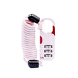 Helmet Anti Theft Password Lock Motorcycle Car Basket Soft Lock(Pink) - free shipping - PMC TechLife - Order now!