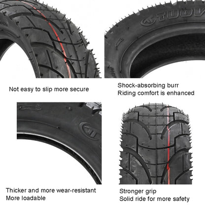 For KUGOO M4 TUOVT 80/65-6.5 10 inch Electric Skateboard Vacuum Explosion-Proof Outer Tire(Highway Tire) - free shipping - PMC Jewellery - Order now!