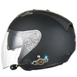 KUQIBAO Motorcycle Smart Bluetooth Sun Protection Double Lens Safety Helmet, Size: XL(Matte Black) - free shipping - PMC TechLife - Order now!
