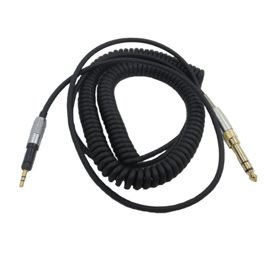 For ATH-M50X / M40X / M70X Spring Headset Audio Cable AUX 2.5mm Head - free shipping - PMC Jewellery - Order now!