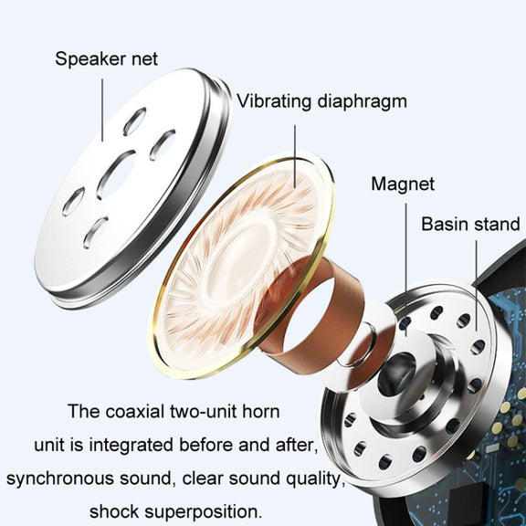 KUQIBAO Motorcycle Helmet Water-resistant Bluetooth-compatible Headset With Screen(Soft Microphone)