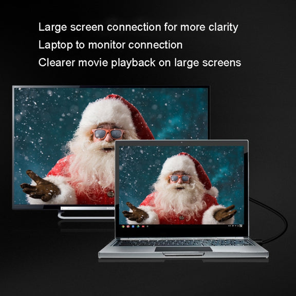 VEGGIEG HDMI To DVI Computer TV HD Monitor Converter Cable Can Interchangeable, Length: 15m