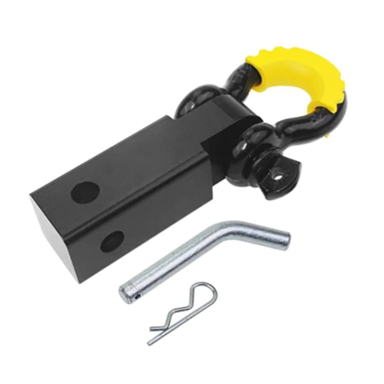 Solid Trailer Arm Off-Road Vehicle Rear Bumper Modified Traction Connector, Color: Black Yellow - free shipping - PMC TechLife - Order now!