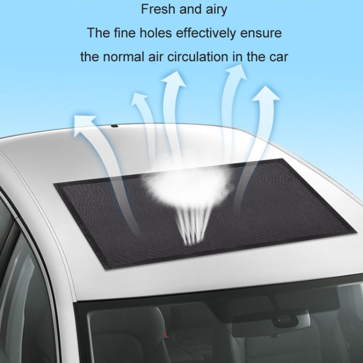 100x65cm Car Sunroof Magnetic Suction Anti-Mosquito Cover Anti-Mosquito Screen Window - Window Foils & Solar Protection by PMC TechLife | Online Shopping South Africa | PMC TechLife | Buy Now Pay Later Mobicred