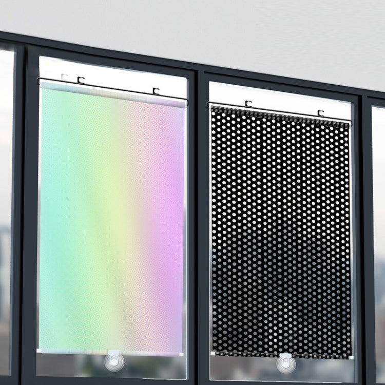 50x125cm Mesh Black Suction Cup Telescopic Car Sun Protection Blackout Curtain - Window Foils & Solar Protection by PMC TechLife | Online Shopping South Africa | PMC TechLife