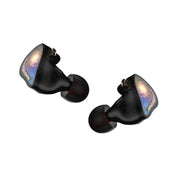 CVJ In-Ear Earplug Style Resin Interchangeable Cable Earphone, Style: Star Cloud