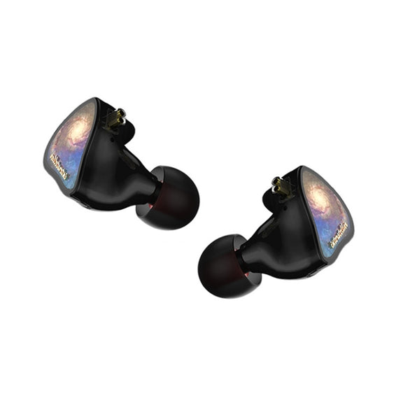 CVJ In-Ear Earplug Style Resin Interchangeable Cable Earphone, Style: Star Cloud