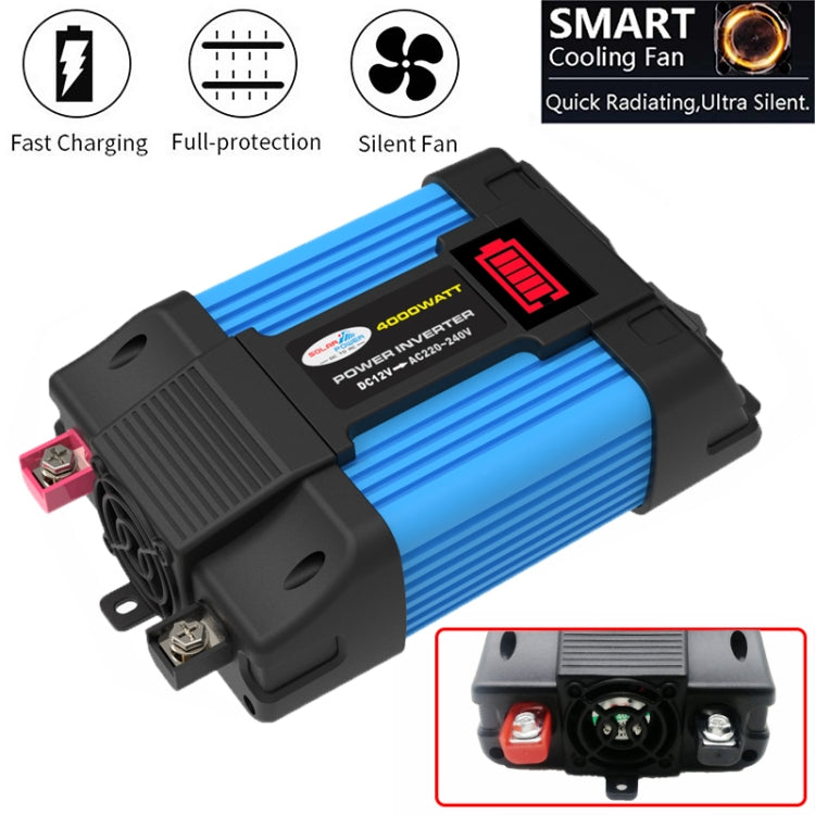 12V-220V 300W  SOLIKE TECH Vehicle Inverter Sine Wave Convertor Auto Inverter - Pure Sine Wave by SOLIKE TECH | Online Shopping South Africa | PMC TechLife | Buy Now Pay Later Mobicred