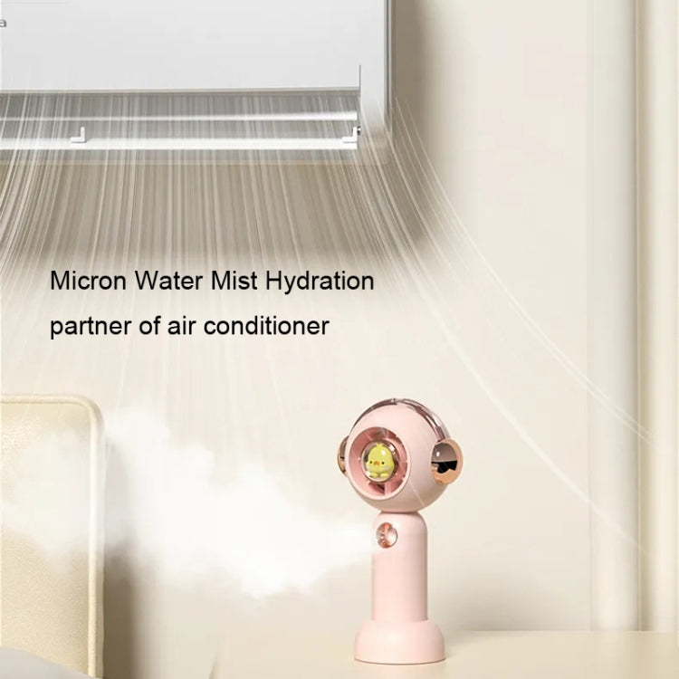 Without Blade Spray Handheld Children Small Fan(Pink) - Electric Fans by PMC TechLife | Online Shopping South Africa | PMC TechLife | Buy Now Pay Later Mobicred