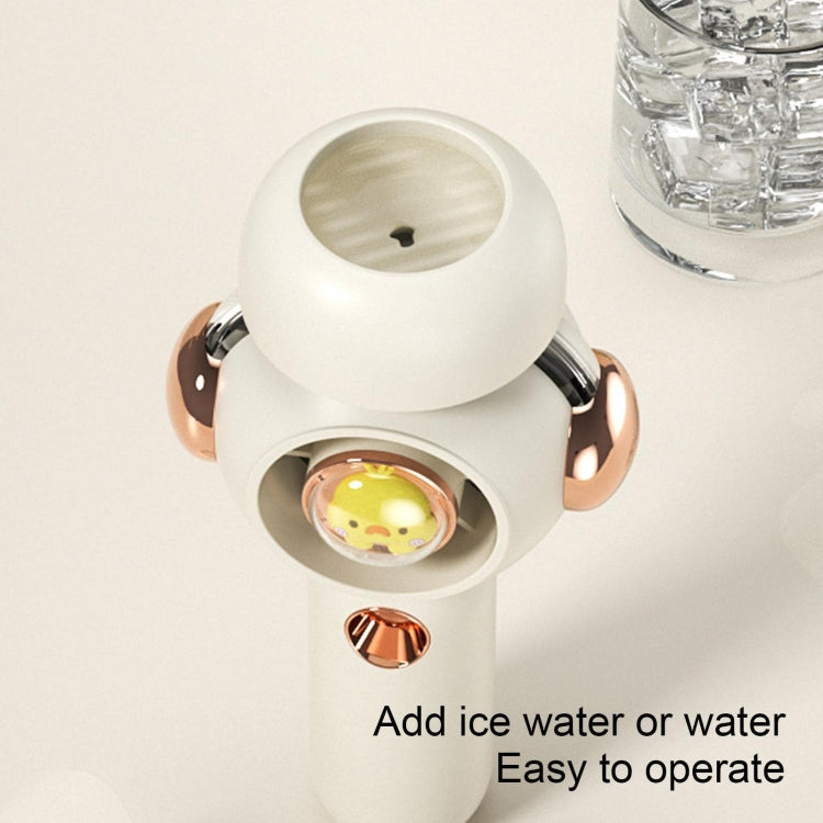 Without Blade Spray Handheld Children Small Fan(White) - Electric Fans by PMC TechLife | Online Shopping South Africa | PMC TechLife | Buy Now Pay Later Mobicred