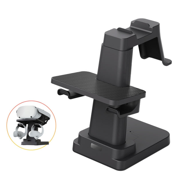 VR Head Display All-In-One Machine Handle Bracket For PICO4/Meta Quest/ Rift S/HTC(Black)